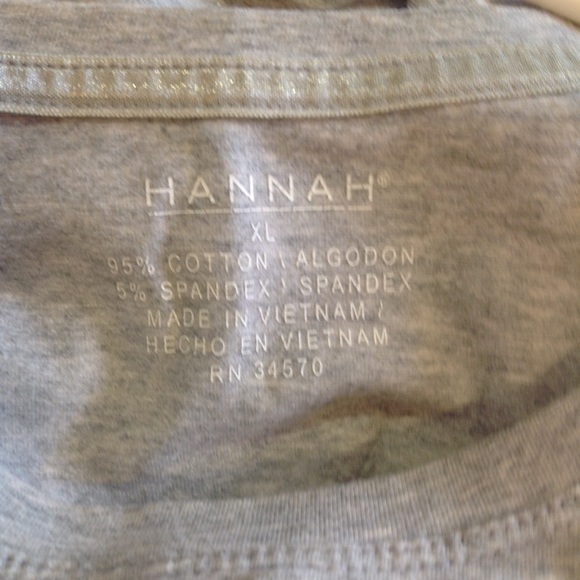 HANNAH womens long sleeve tee XL Gray - Picture 5 of 5